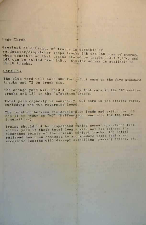 Operations Manual, 1991  - 5