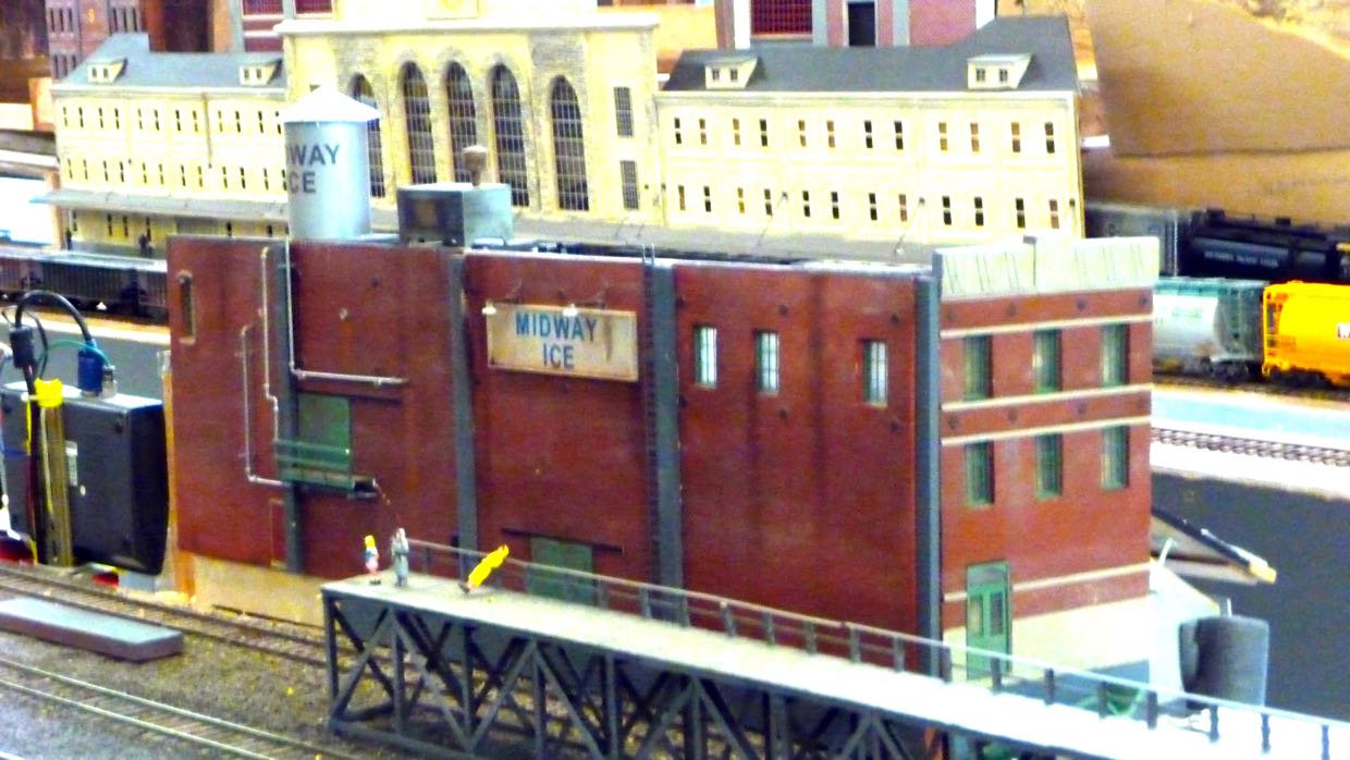 MidWay Ice Plant built by Jim Ambrose, Winter 2015 